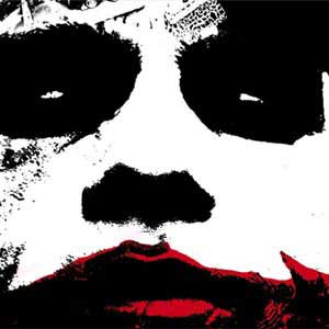 DC Comics The Joker Dark Knight Poster Art Xbox 360 (Includes HDD) Skin